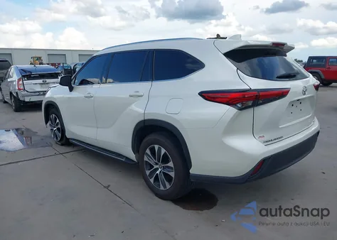 2021 Toyota Highlander Xle from USA, damaged, VIN 5TDGZRAH5MS520338